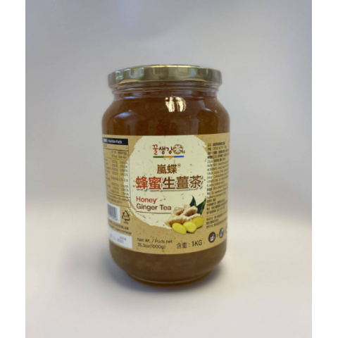 嵐蝶牌 - 韓國蜂蜜生薑茶 1公斤