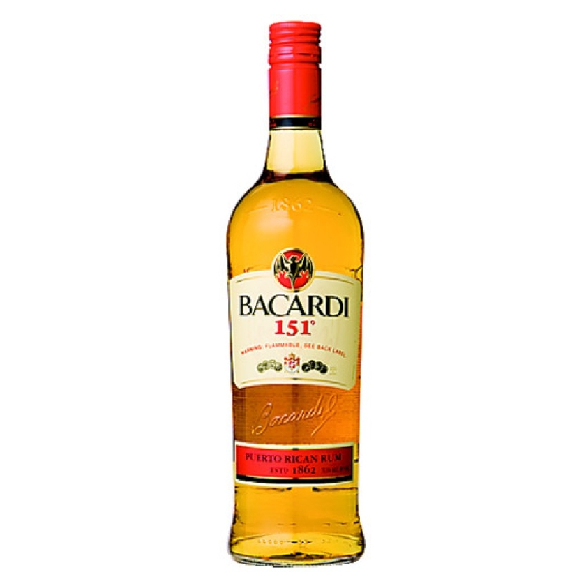 Bacardi Rum 151 750ml