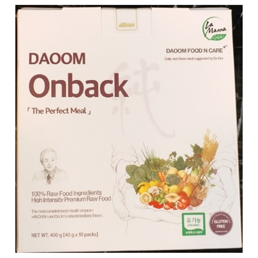Daoom - 韓國 On back 高效生機營養粉 40克x10包
