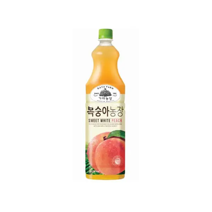 伽耶農場 - 韓國 白桃汁 1.5公升