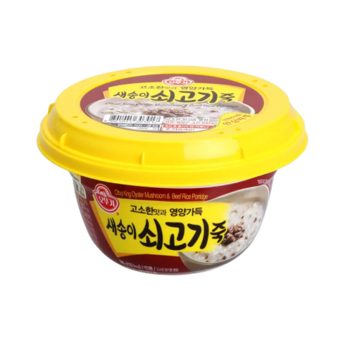 不倒翁 - 韓國 雞腿菇牛肉粥 285克