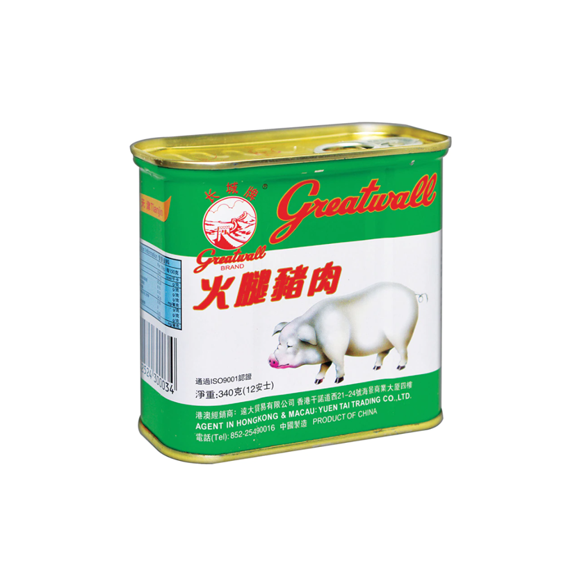 長城牌 - 火腿豬肉 (方) 340克