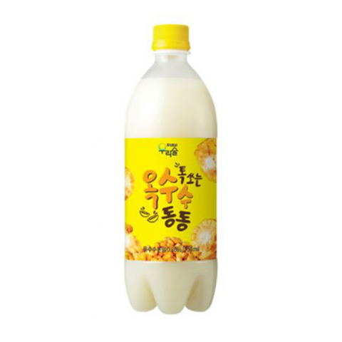 友麗秀 - 韓國 有汽米酒粟米味 6% 750毫升