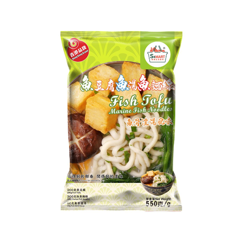S食Mart - 急凍魚豆腐魚湯魚麵線 550克