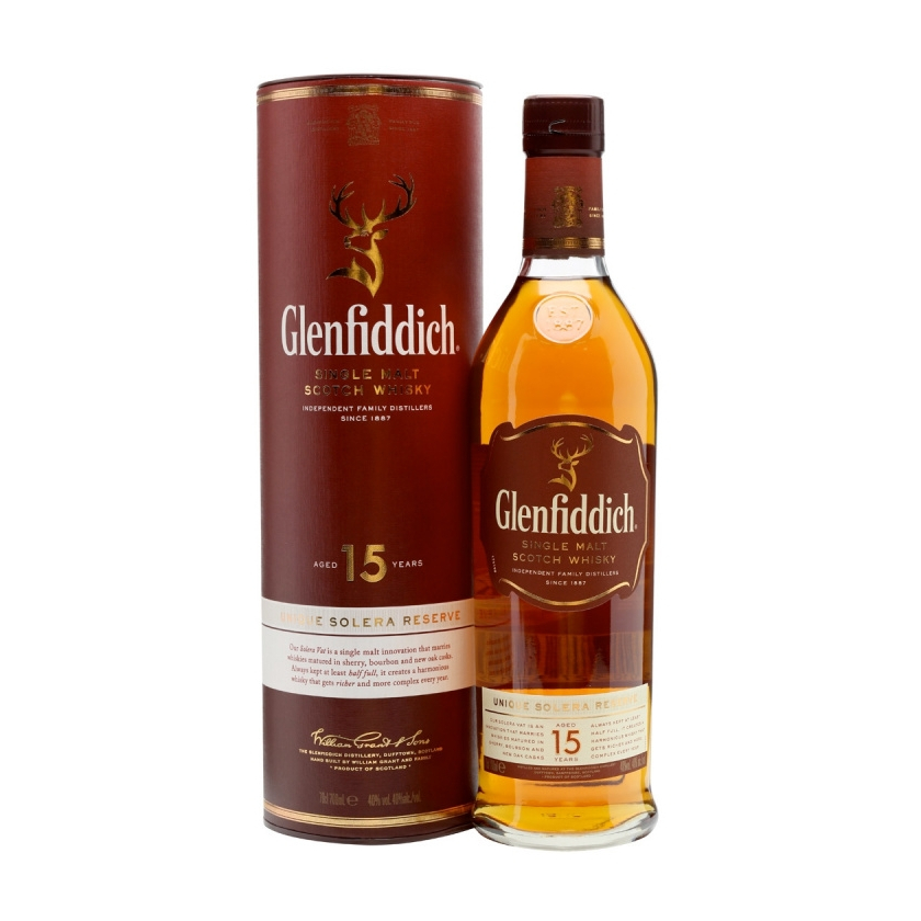 Glenfiddich Single Malt Whiskey 15 yrs 700ml