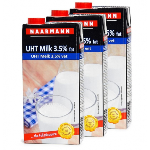 Naarmann - UHT Full Creaqm Milk 3.5% fat