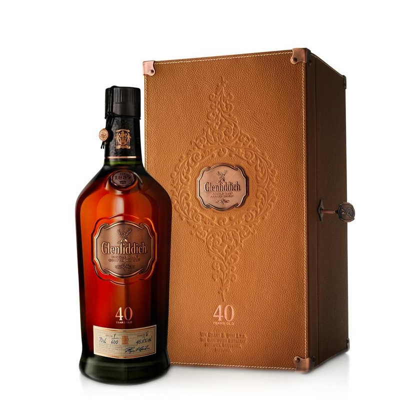 Glenfiddich Single Malt Whiskey 40 yrs