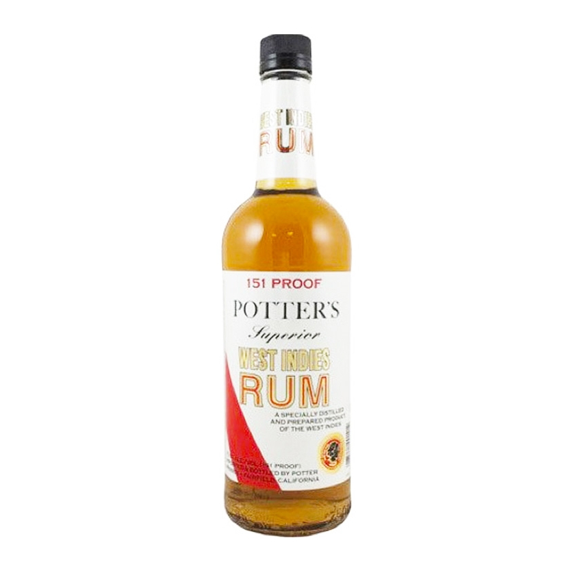 Potter&#039;s 151 Rum 1000ml