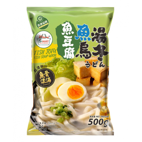 S食Mart - 急凍魚豆腐魚湯烏冬 500克