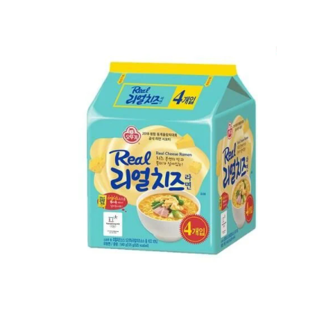 不倒翁 - 韓國 超濃芝士拉麵 135克x4包