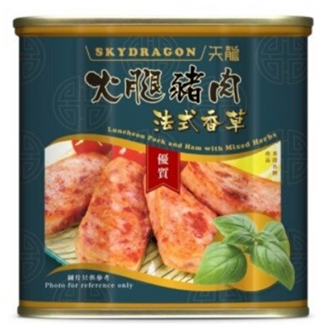天龍牌 - 法式香草火腿豬肉 (T611) 340克