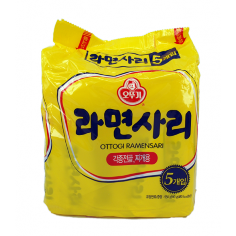 不倒翁 - 韓國 無味包麵 110克x5包