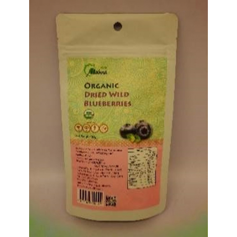 Manna - 美國 有機野生藍莓 (USDA 認證) 80克