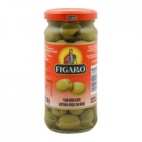 Figaro - Spain Pitted Plain Olives 240gm