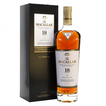 Macallan Single Malt Whisky Sherry Oak 18yrs 700ml