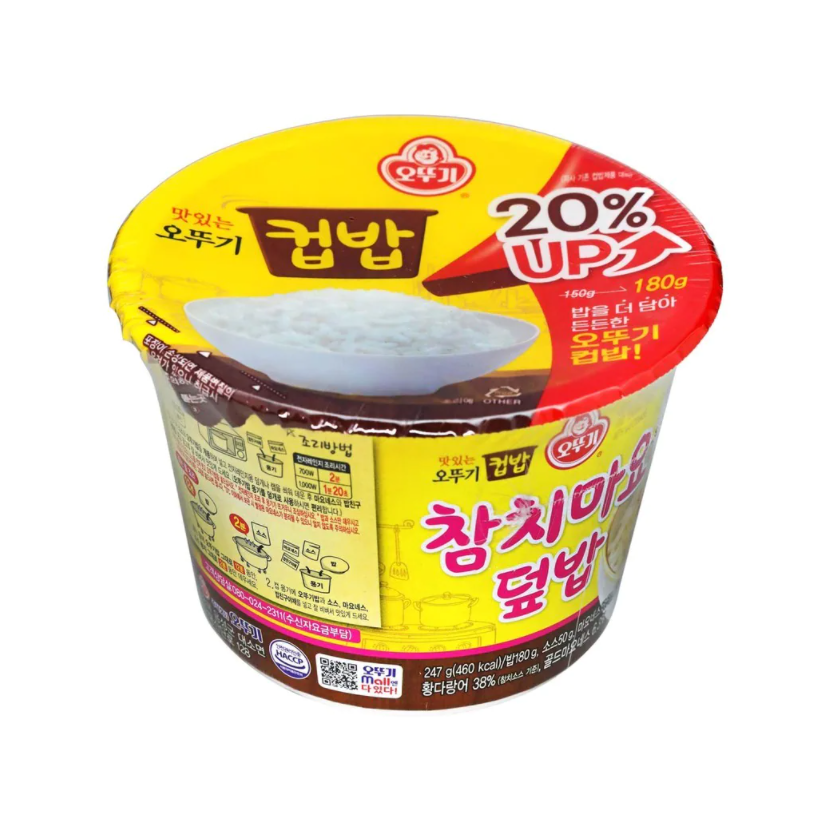 不倒翁 - 韓國 蛋黃醬照燒吞拿魚飯 217克
