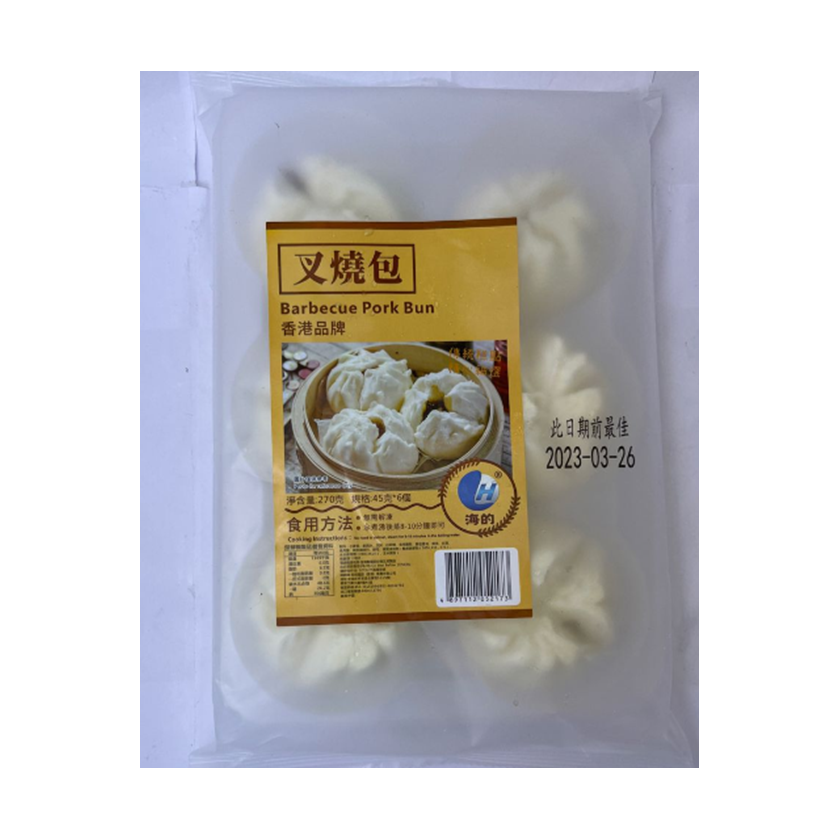 S食Mart - 急凍叉燒包 (6個裝) 270克