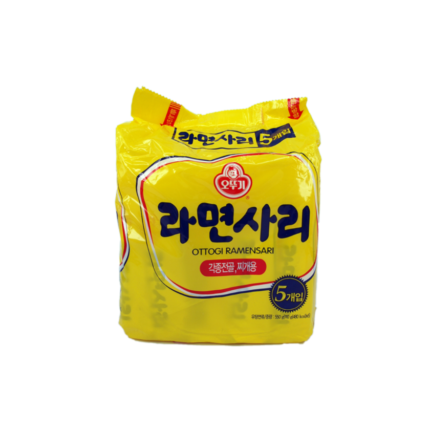 不倒翁 - 韓國 無味包麵 110克x5包