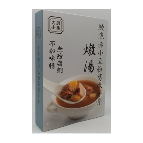 大廚小膳 - 鯪魚赤小豆粉葛炖脊骨湯 350克