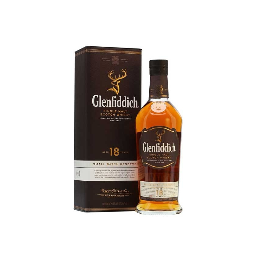 Glenfiddich Single Malt Whiskey 18 yrs 700ml