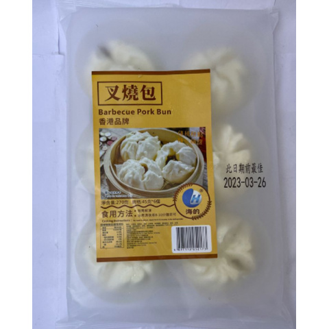 S食Mart - 急凍叉燒包 (6個裝) 270克