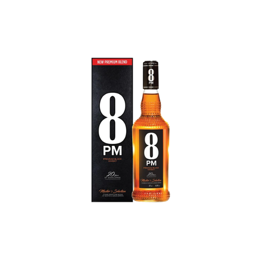 Radico - 印度 8 PM 黑盒威士忌 (Vol. 42.8%) 750毫升