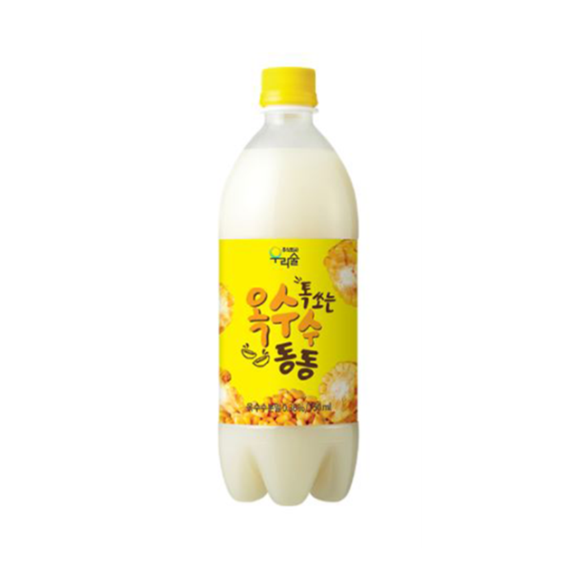 友麗秀 - 韓國 有汽米酒粟米味 6% 750毫升