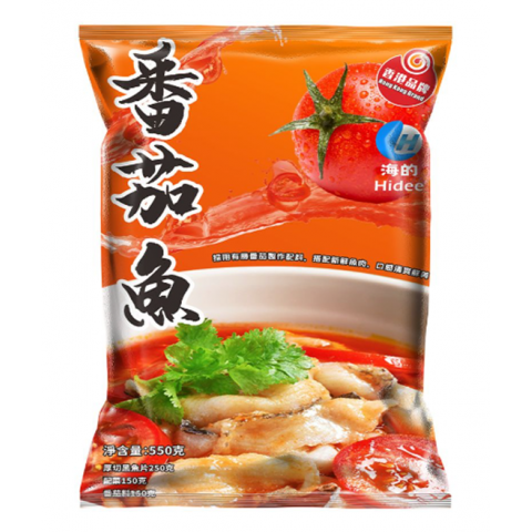 海的 - 急凍番茄魚 (厚切黑魚片 250克, 配菜 150克, 番茄料 150克) 550克