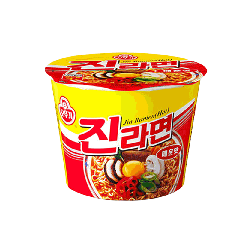 不倒翁 - 韓國 金拉麵辣味碗裝 110克